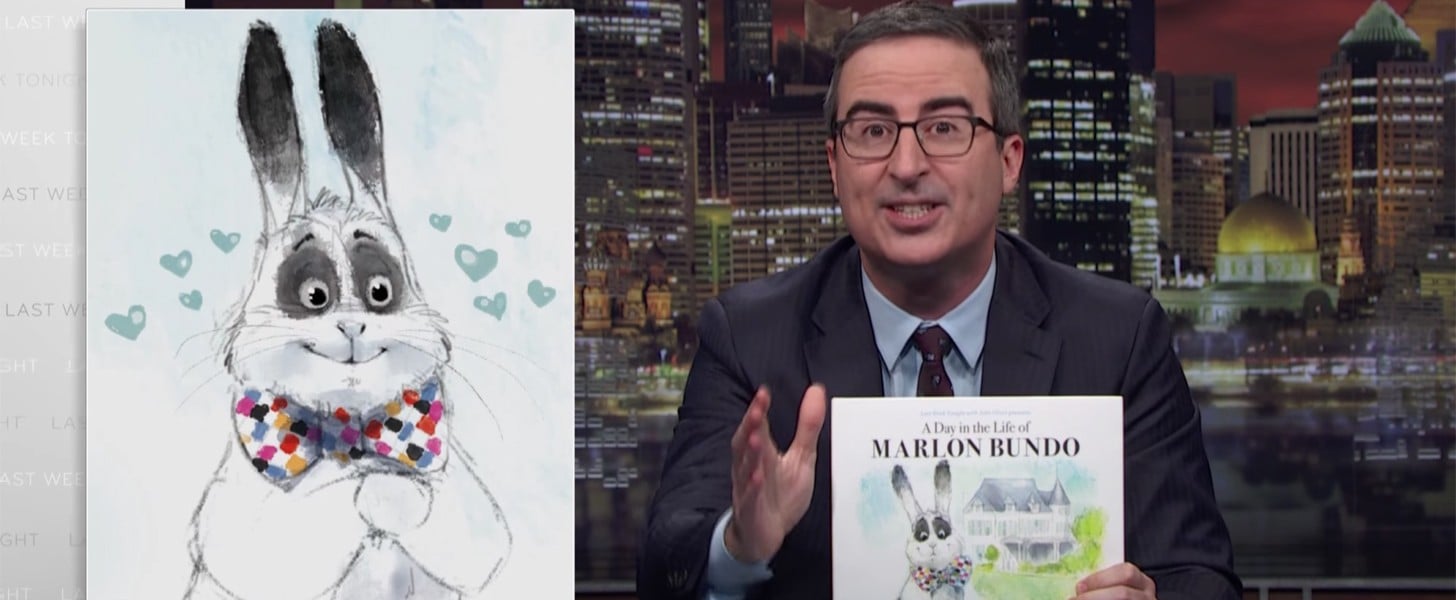 John Oliver Children's Book About Mike Pence's Bunny | POPSUGAR News