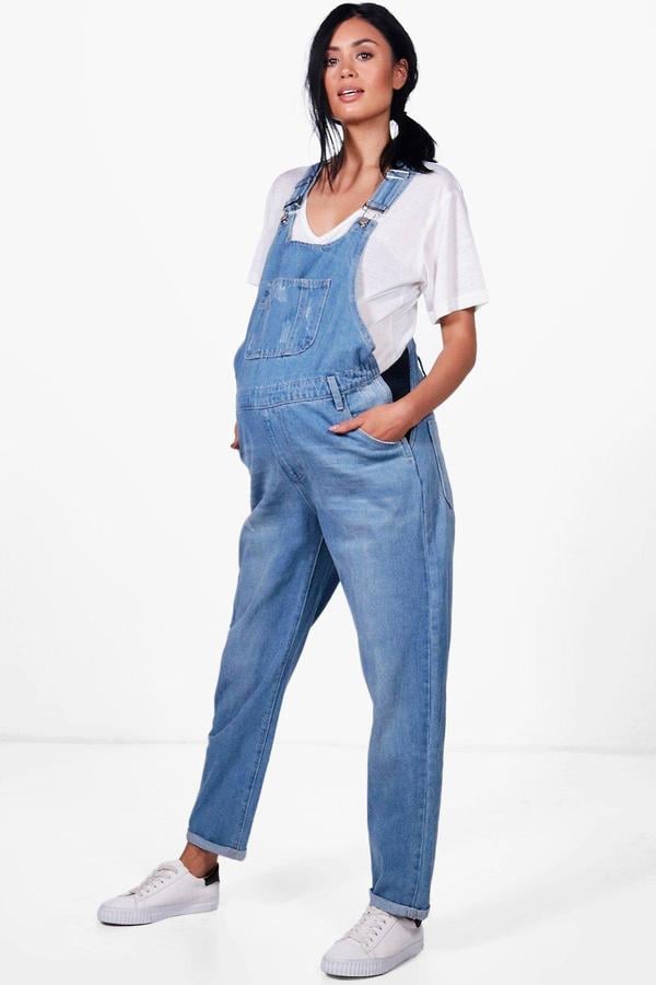 Relaxed Fit Dungarees | boohoo