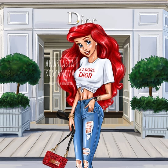 Fashionable Disney Princess Artwork