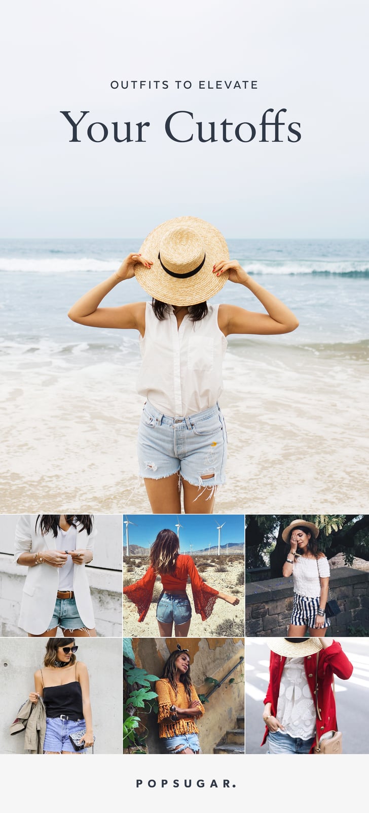 How to Wear Denim Shorts