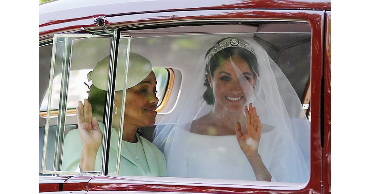 Meghan Markle's Mom's Dress at Royal Wedding 2018 | POPSUGAR Fashion Photo 10