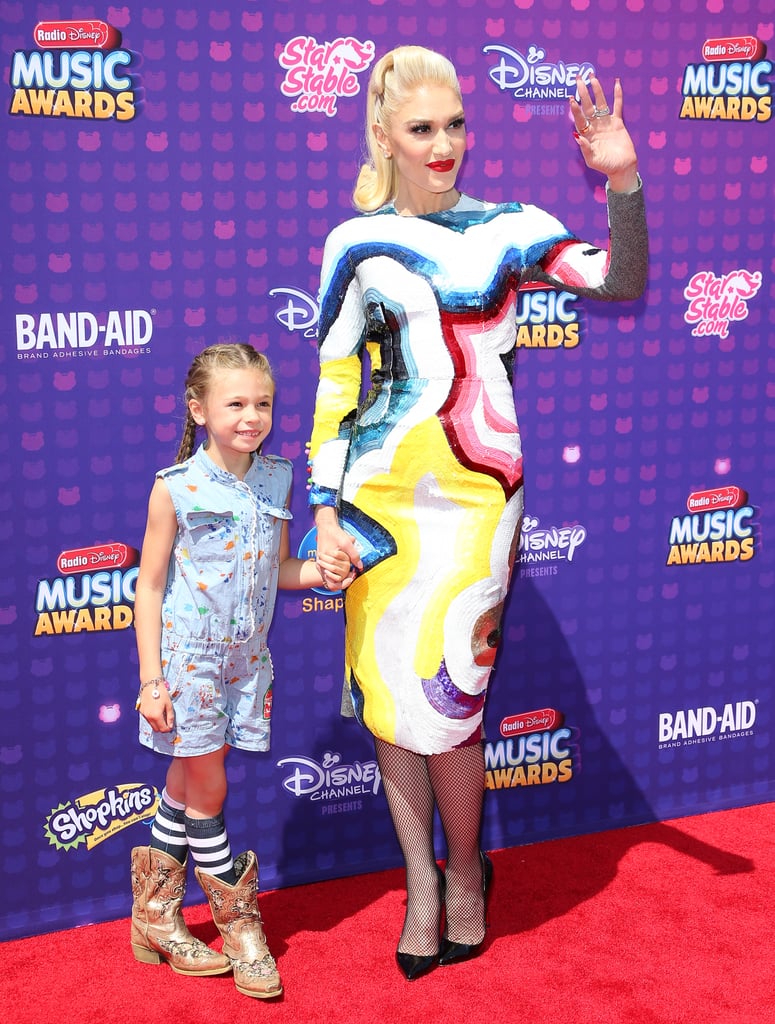 Gwen Stefani and Blake Shelton at Radio Disney Music Awards POPSUGAR
