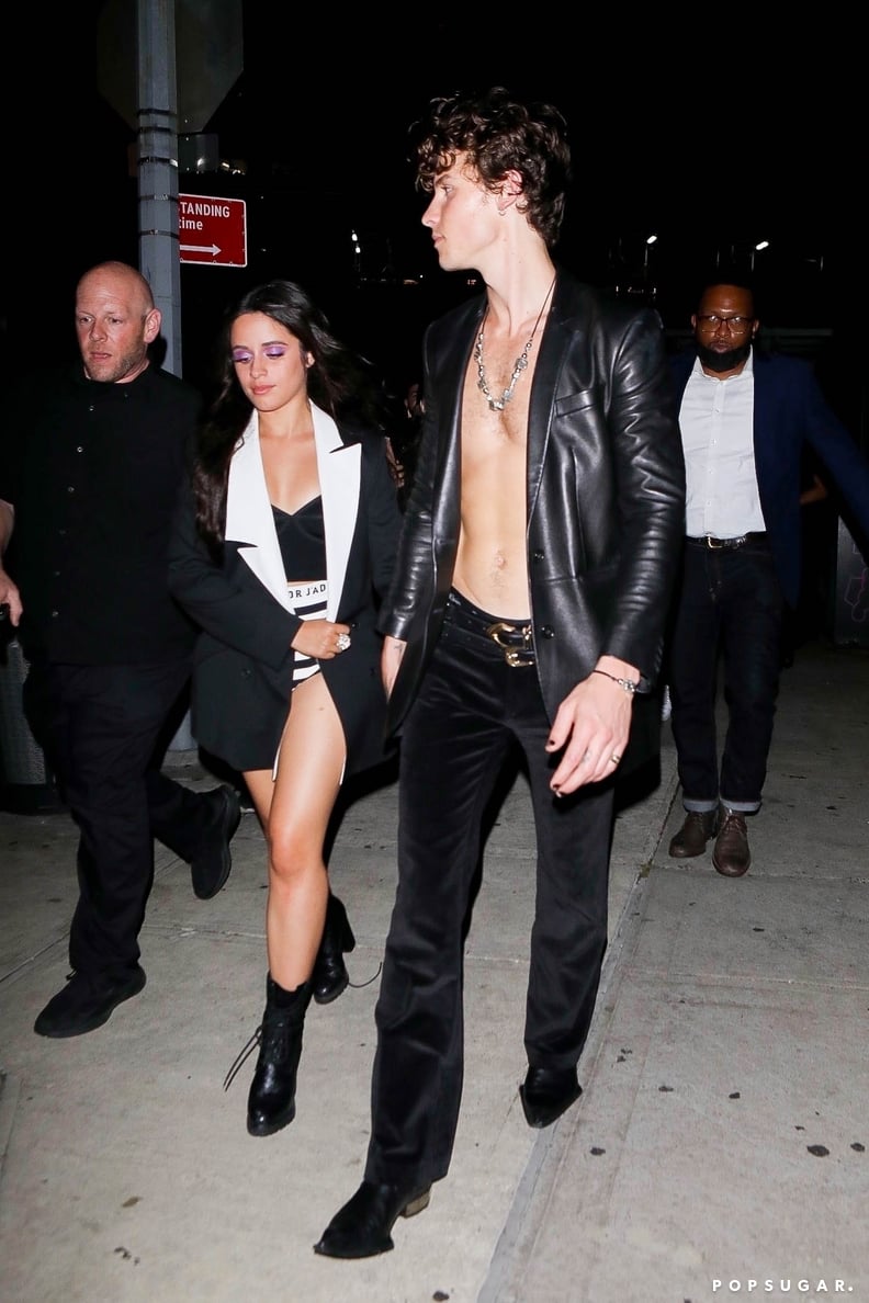 Camila Cabello and Shawn Mendes at the 2021 Met Gala Afterparty