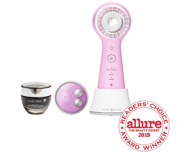 Clarisonic Mia Smart Anti-Ageing, Under Eye Smoothing and Cleansing Skincare Set With Lancome