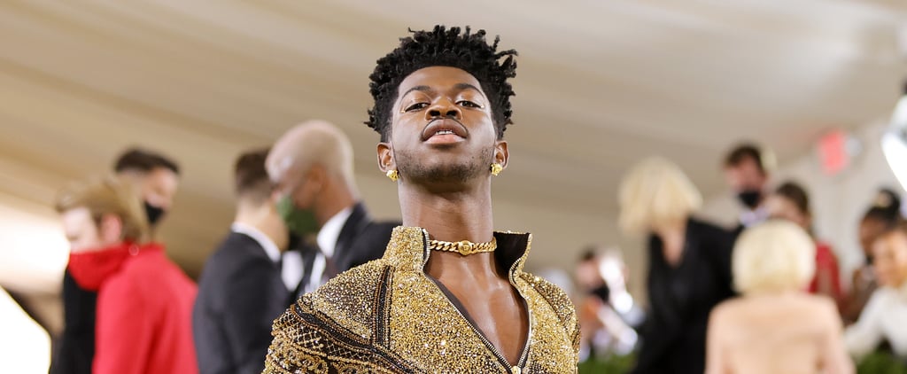 Lil Nas X Wears 3 Gold Versace Outfits at the 2021 Met Gala