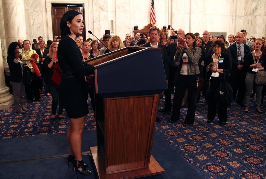 Demi Lovato in Washington DC Pictures