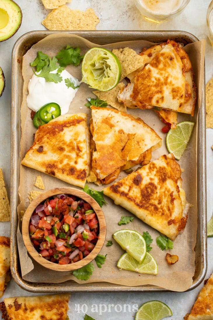 Shrimp Quesadillas