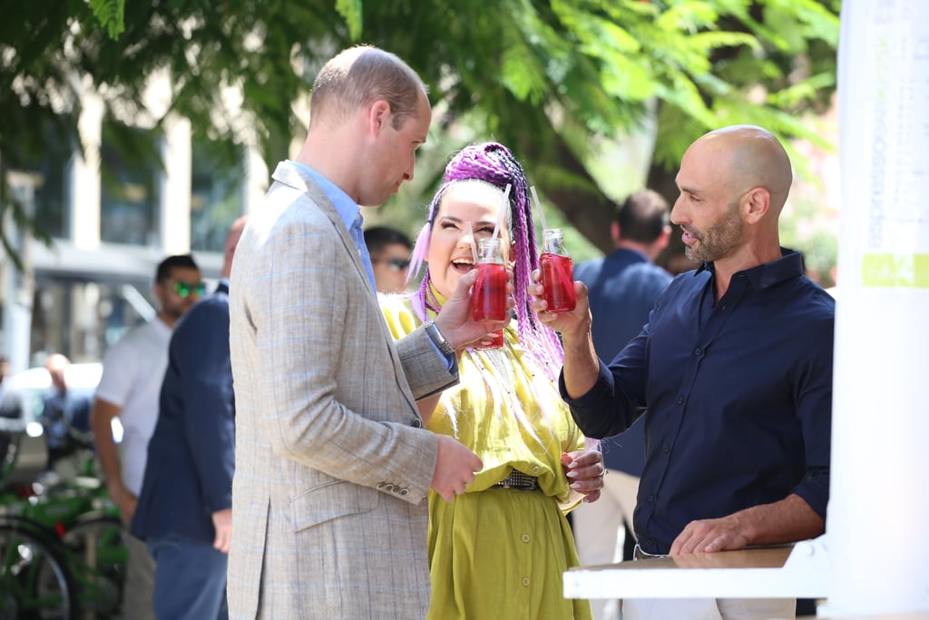 Prince William Meeting Eurovision Winner, Netta Barzilai