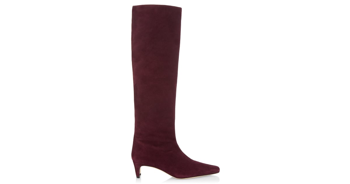 STAUD Wally Suede Knee-High Boots | Our Favorite Knee-High Boots From ...