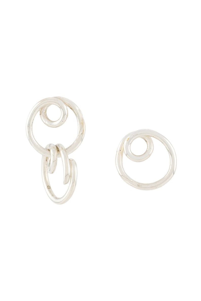 Sapir Bachar Sun Asymmetric Earrings