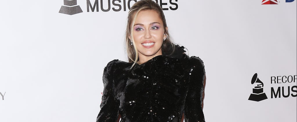 Miley Cyrus Black Dress For Dolly Parton Tribute 2019