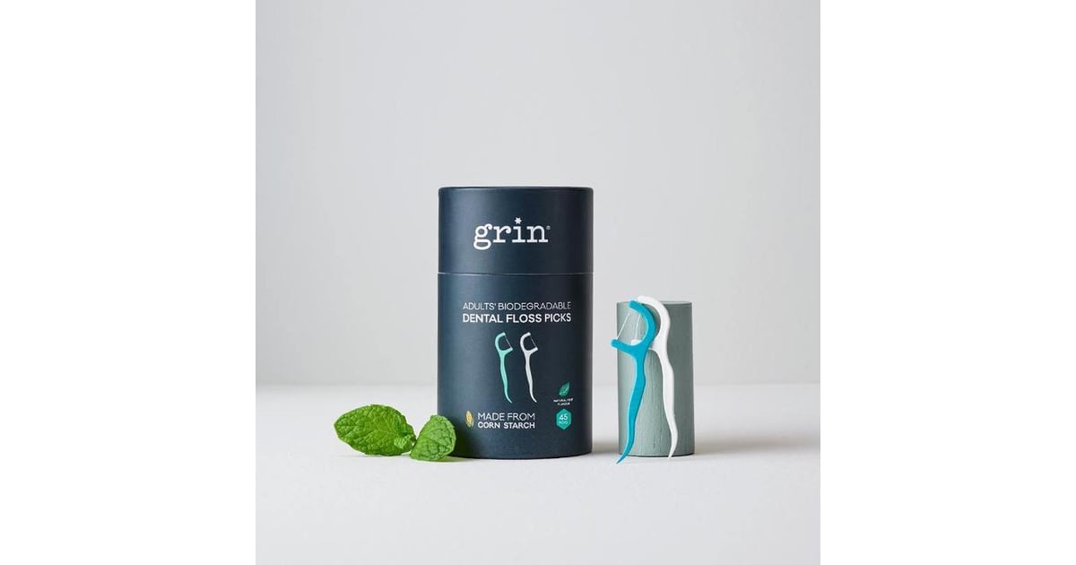 Grin Adults Biodegradable Dental Floss Picks Best Flossing Products POPSUGAR Fitness Photo 6