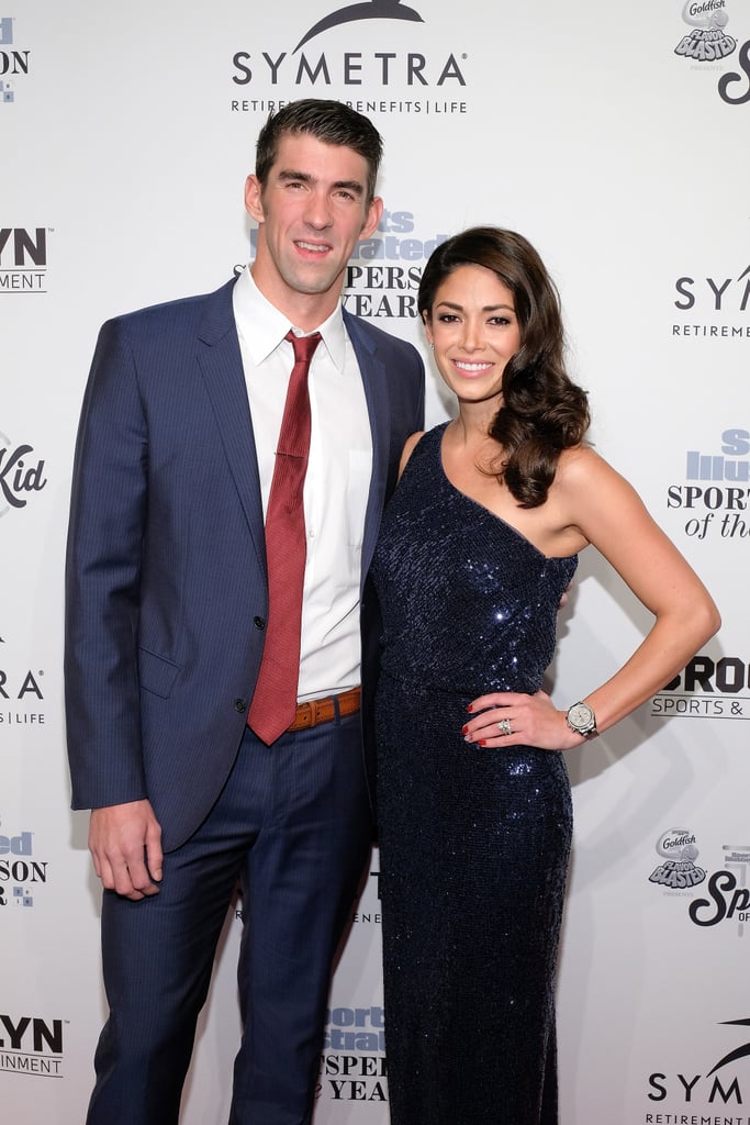 Michael Phelps and Wife Nicole Sports Illustrated Event 2016