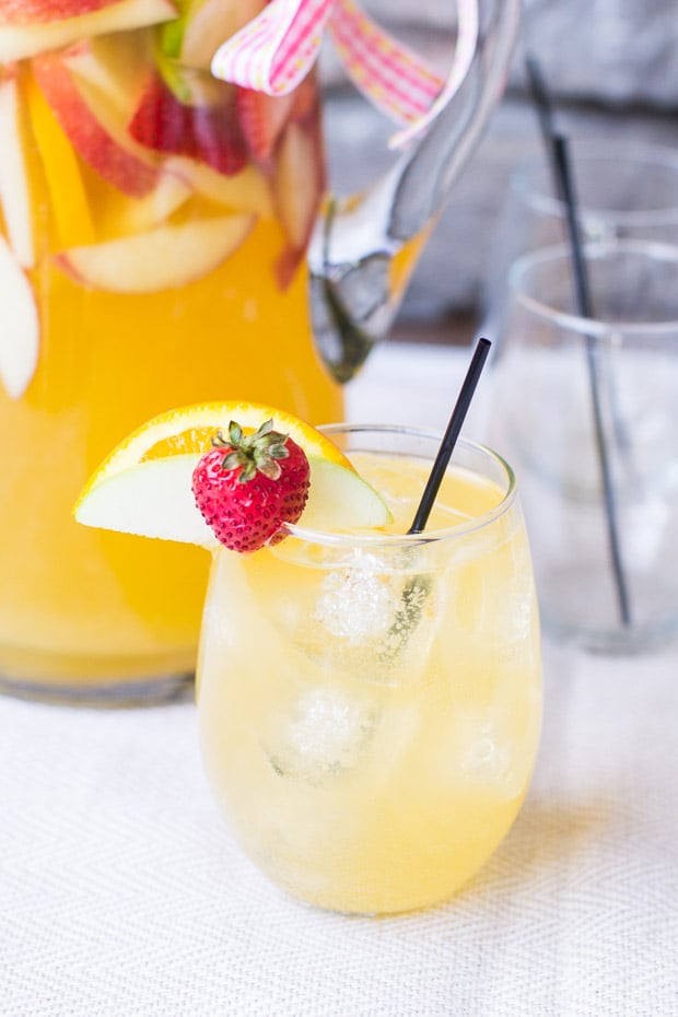 Passionfruit and Pineapple Sangria