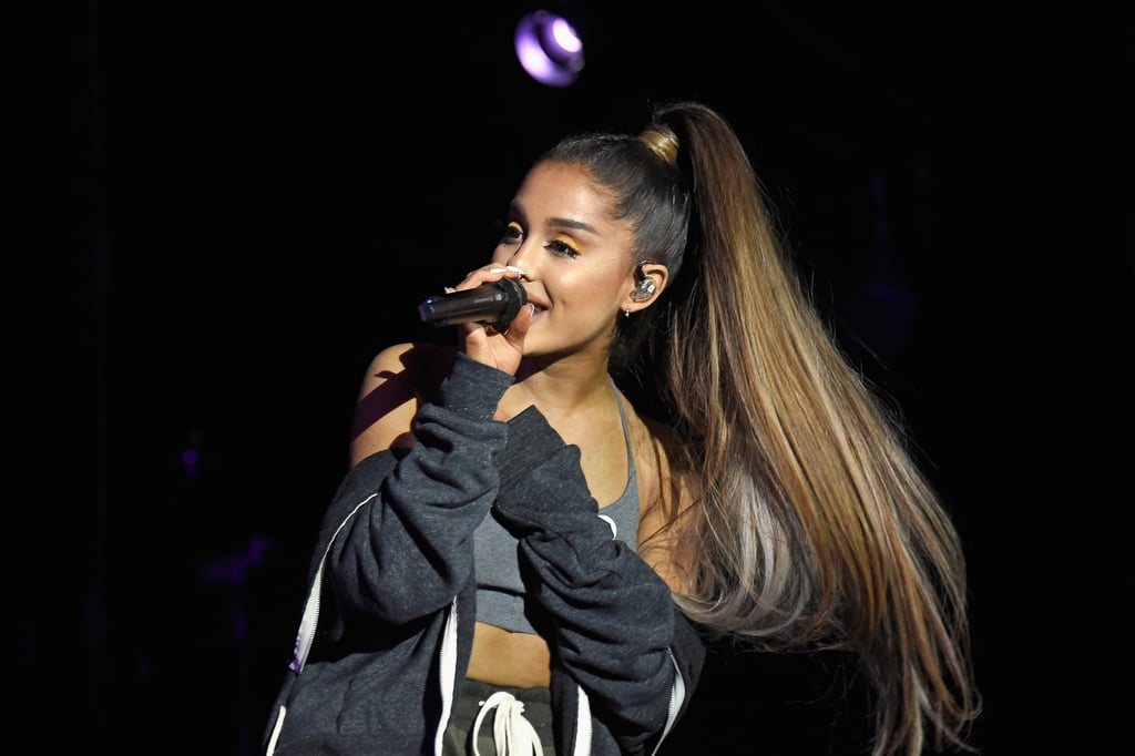 Ariana Grande Jimmy Fallon Ponytail Video