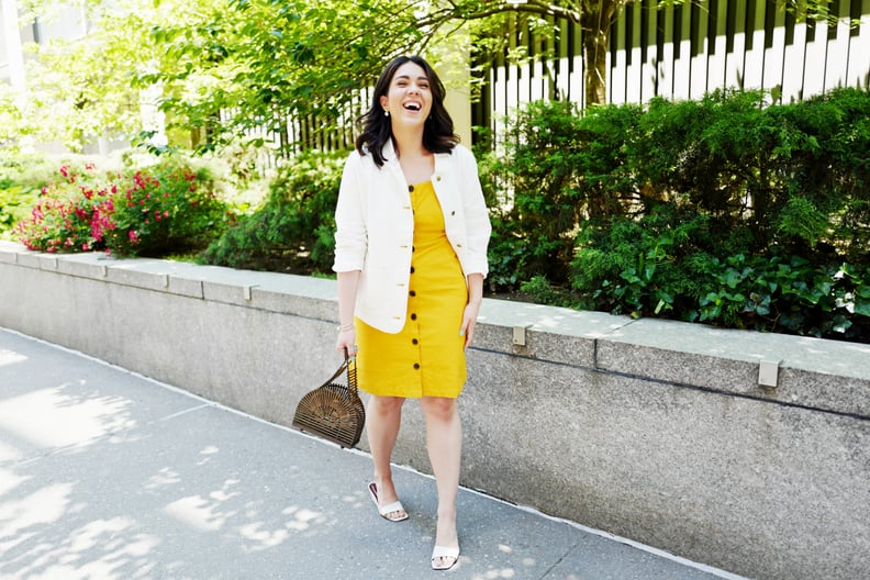 Show Off Your Curves In: A Colorful Linen Dress