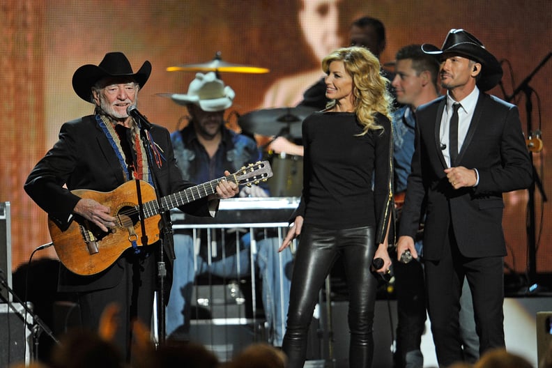 2012 — Willie Nelson, Faith Hill, and Tim McGraw