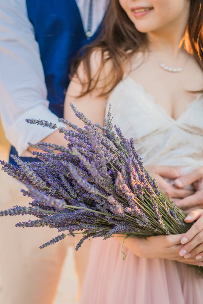 Engagement Shoot in Lavender Fields of Provence, France