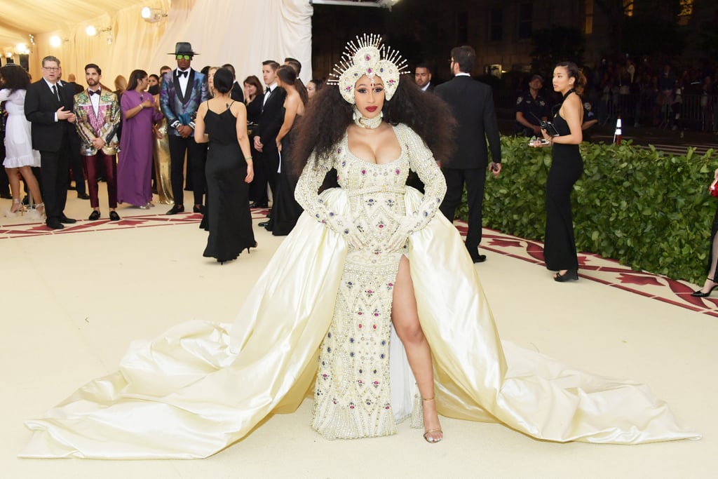 Cardi B Met Gala Dress 2018