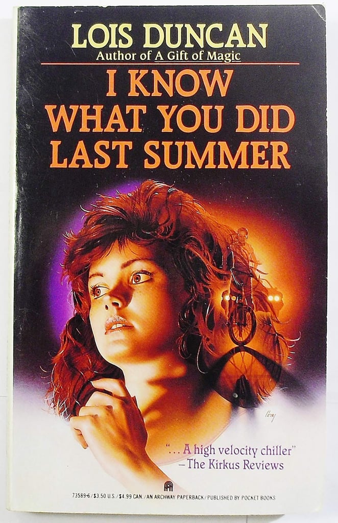 Reading I Know What You Did Last Summer in a Tent in Your Backyard