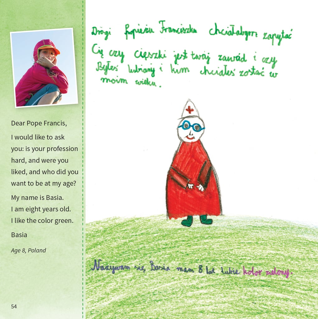 Dear Pope Francis Children's Book