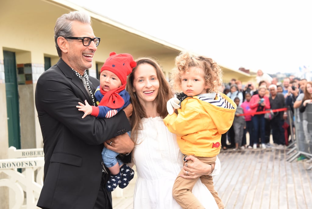 Jeff Goldblum and Kids at Deauville American Film Festival