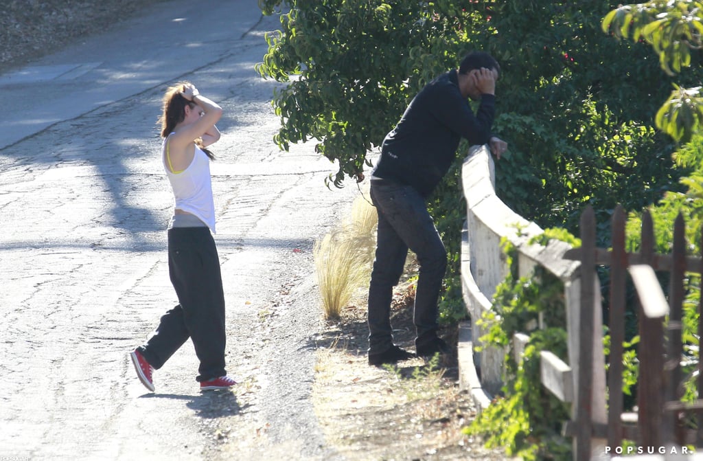 Kristen Stewart hung out in LA with Rupert Sanders.