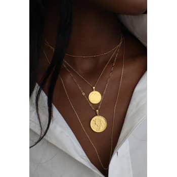 THE BRAZIL Coin Necklace – omiwoods