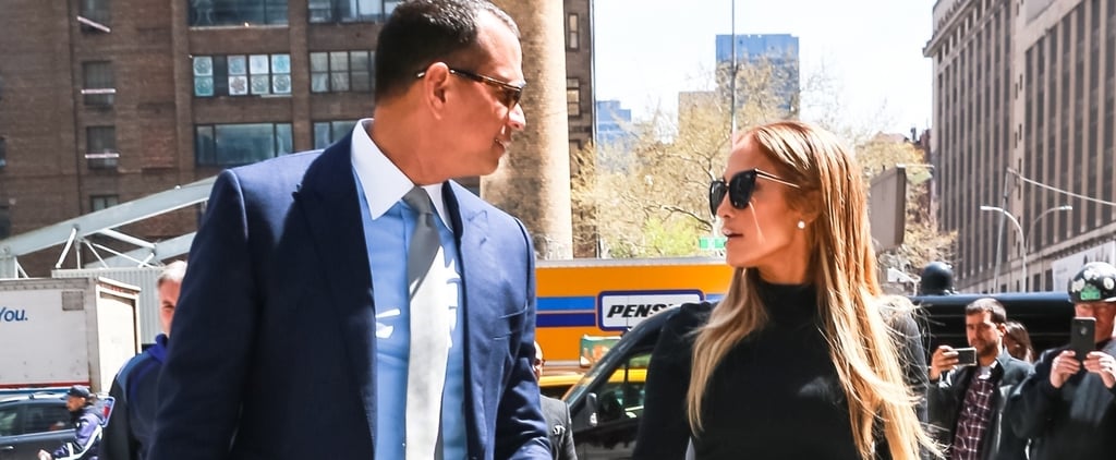 Jennifer Lopez and Alex Rodriguez's Matching Crocodile Bags