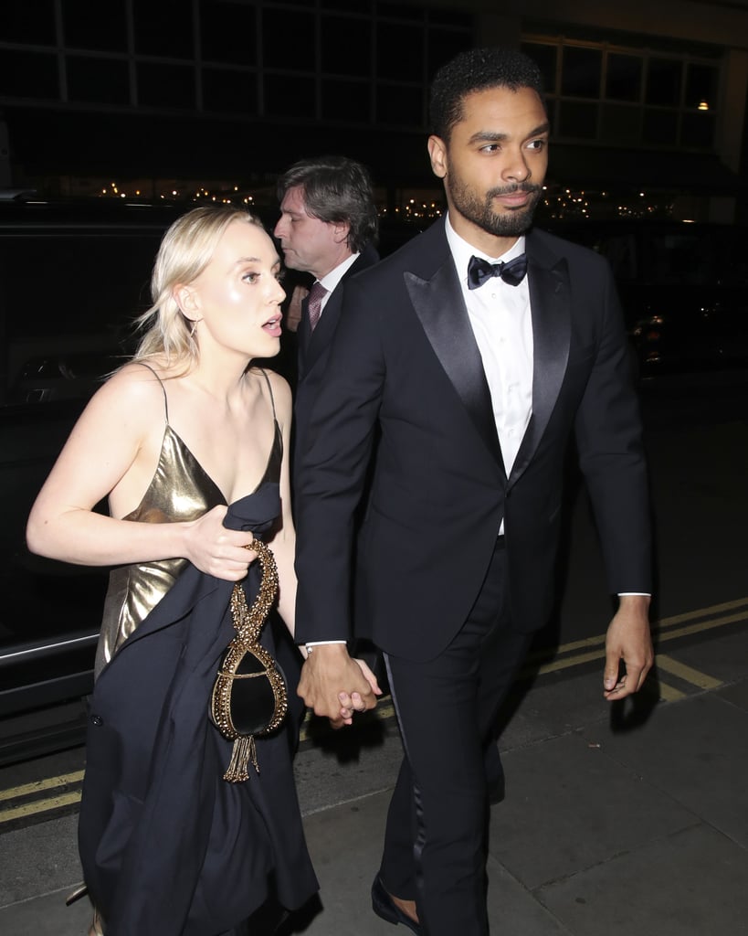 Regé-Jean Page, Emily Brown Step Out For Pre-BAFTA Dinner