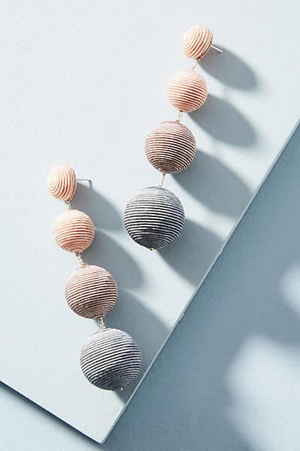 Ombré drop earrings