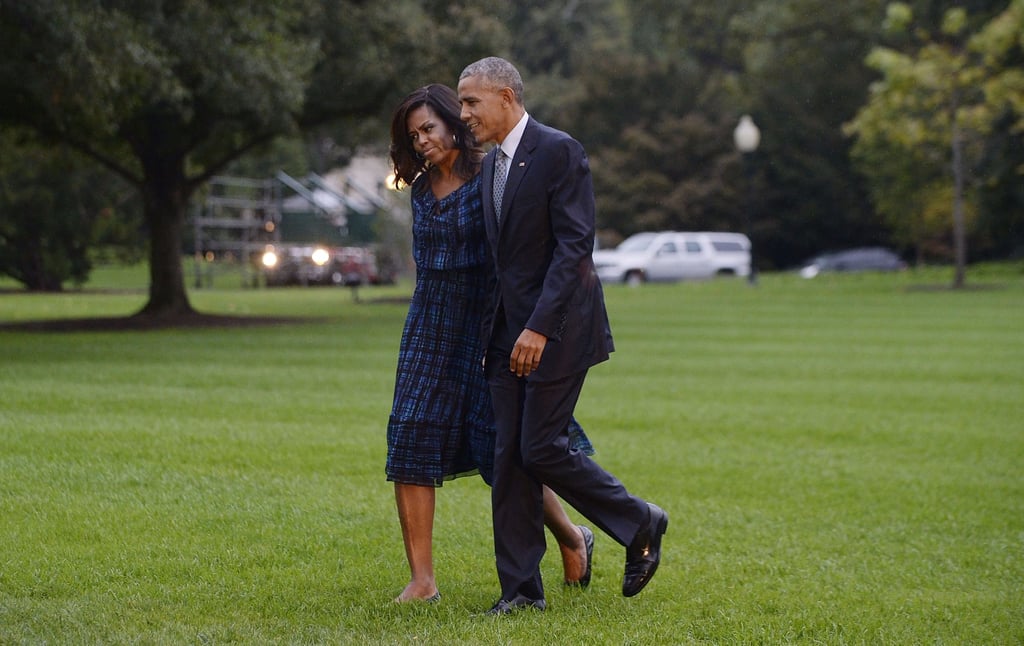 Michelle Obama Wearing Flats