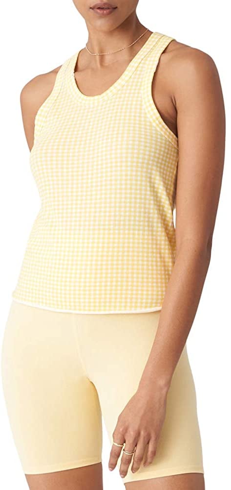 Bandier x Sincerely Jules Willow Scoop Neck Tank and Bryn 7" Biker Short