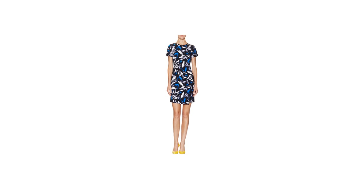 Shoshanna Asymmetrical Printed Sheath Dress ($385) | Kate Middleton's ...