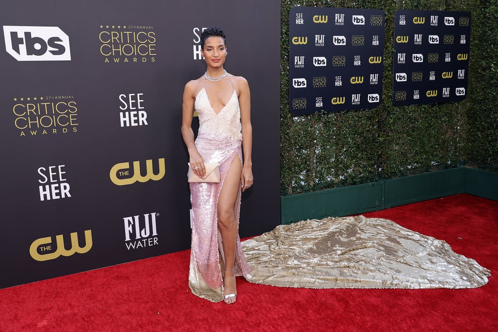 Indya Moore at the 2022 Critics' Choice Awards