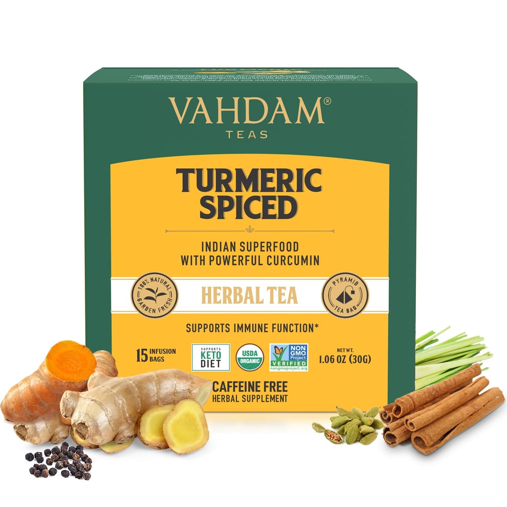 Vahdam Teas Turmeric Spiced Herbal Tea Our Editors' Favourite