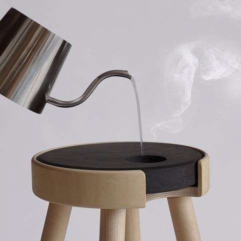 Heated Stool