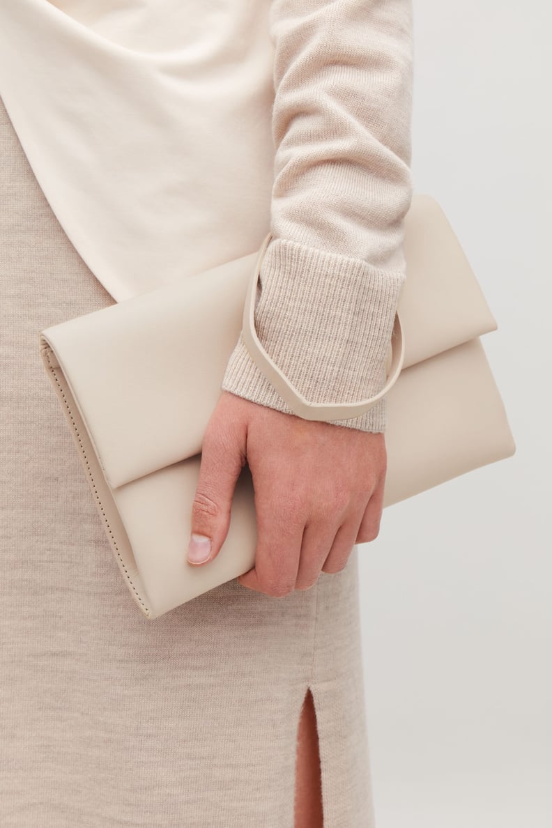 COS Leather Clutch With Card Slots