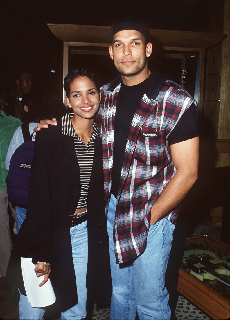 Halle Berry and David Justice