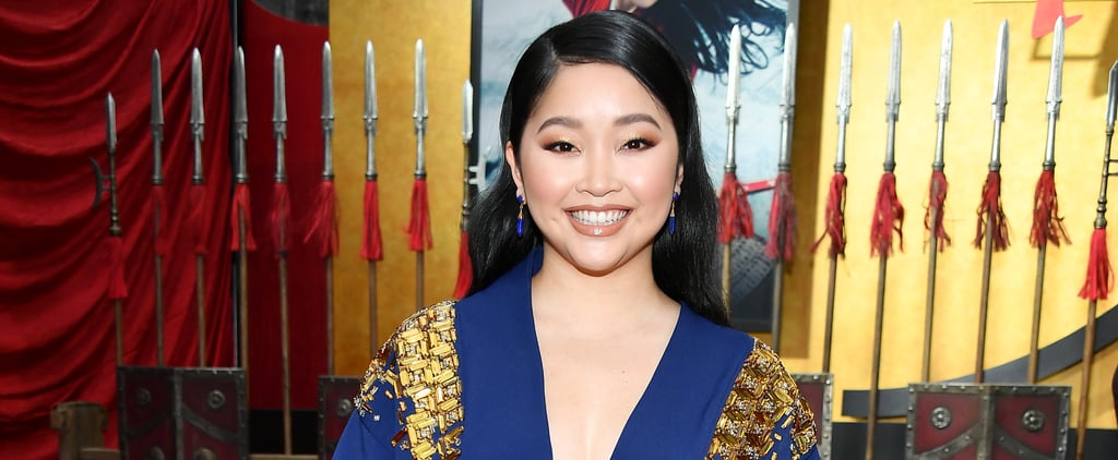 Lana Condor's Antonio Berardi Jumpsuit at the Mulan Premiere