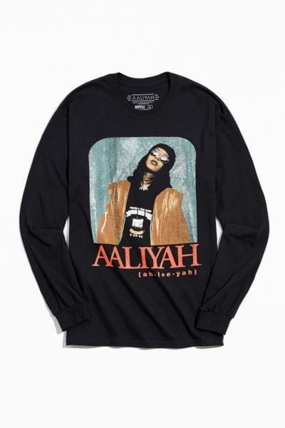 Urban Outfitters Aaliyah Vintage Long Sleeve Tee