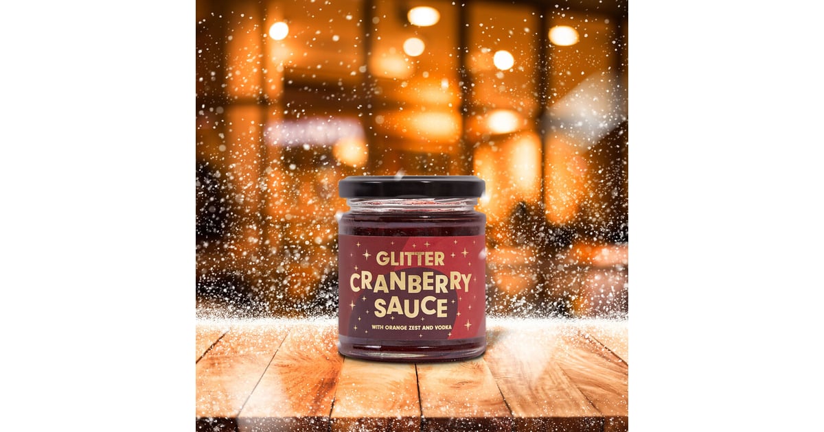 Glittery VodkaInfused Cranberry Sauce Has Arrived POPSUGAR Food Photo 3