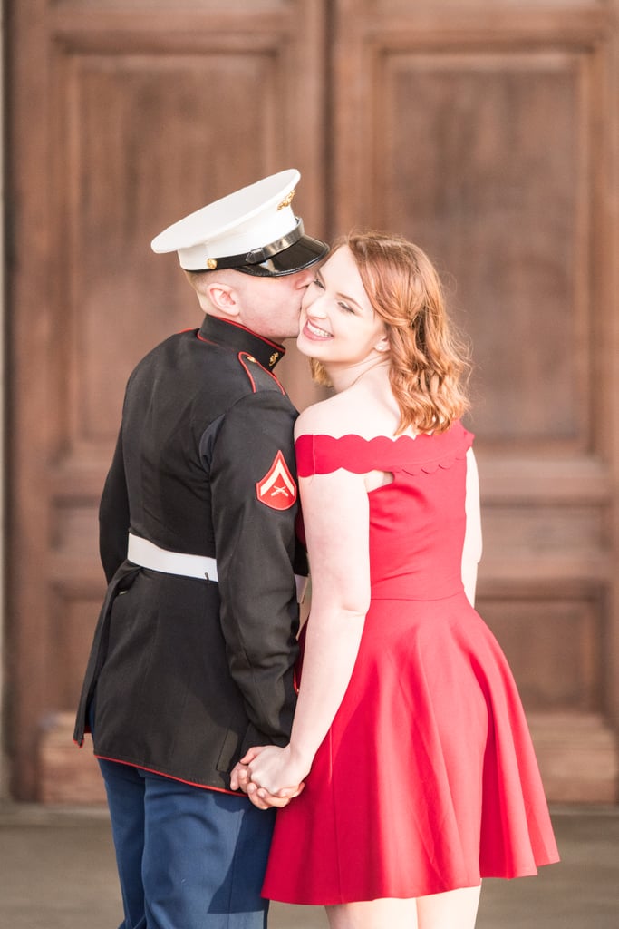 Military Couple Engagement Session in Washington DC
