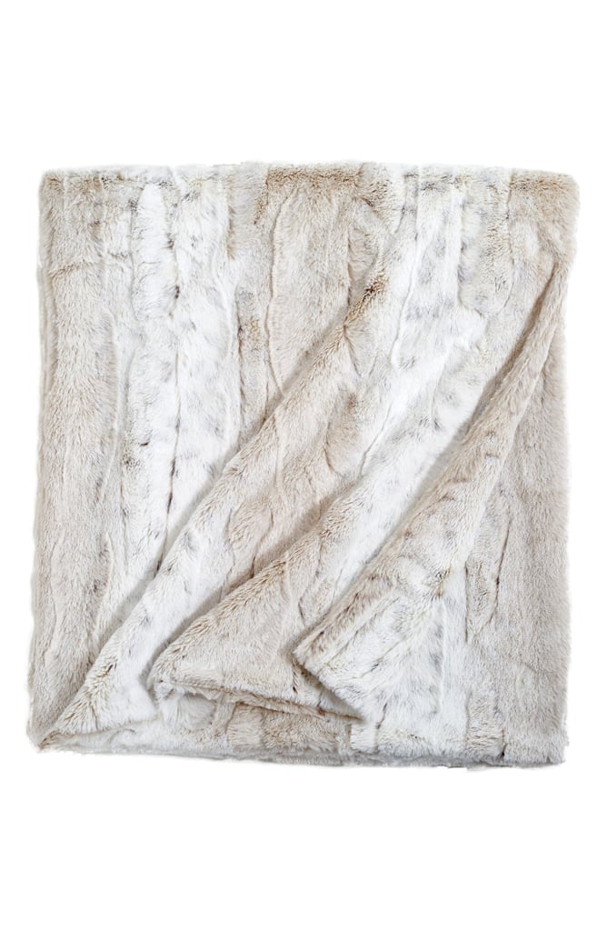 A Home Decor Find: Peri Home Faux Fur Throw Blanket