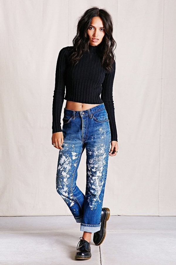Urban Renewal Eldon Paint Splatter Jean ($79)