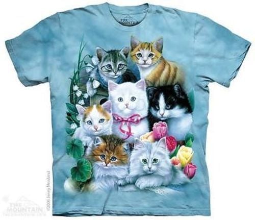 The Mountain Kitten Collage Tee