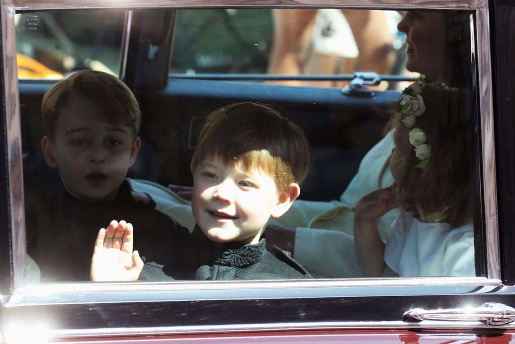 George and Charlotte at Harry's Wedding Pictures