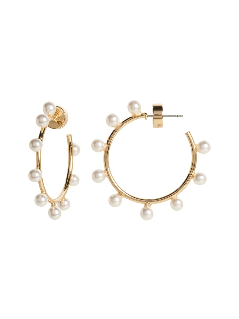 Pearl Small Hoop Earrings | Best Winter Clothes at Banana Republic ...