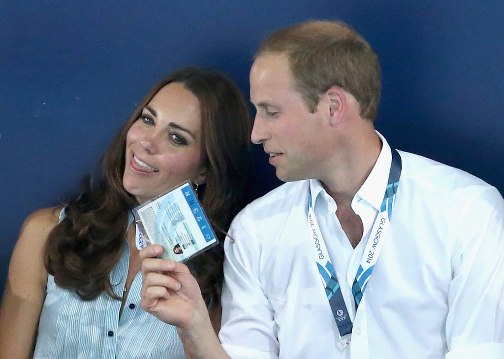 The Duke and Duchess of Cambridge at Commonwealth Games 2014