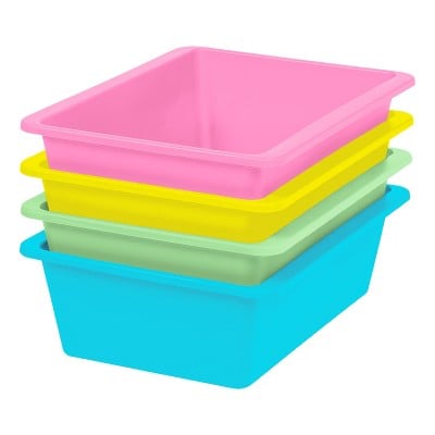 IRIS USA Large Multi-Purpose Plastic Bins